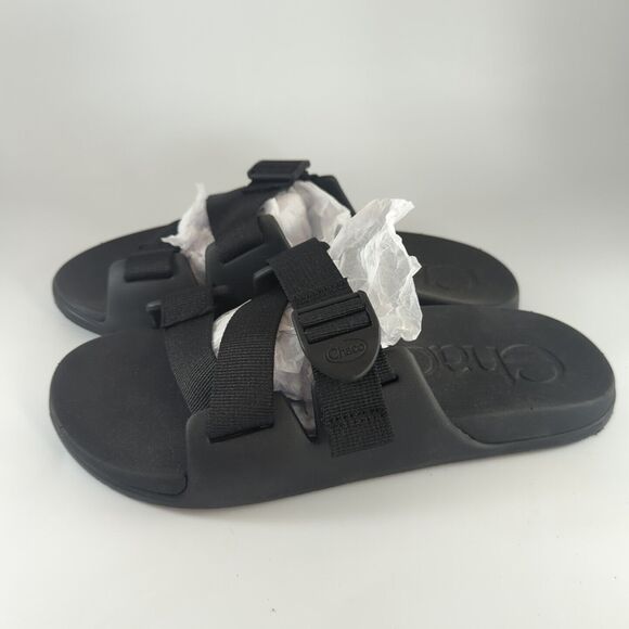 Chaco Chillos Slide Men\'s Comfort Sport Sandals, Size 8, Black main image 8